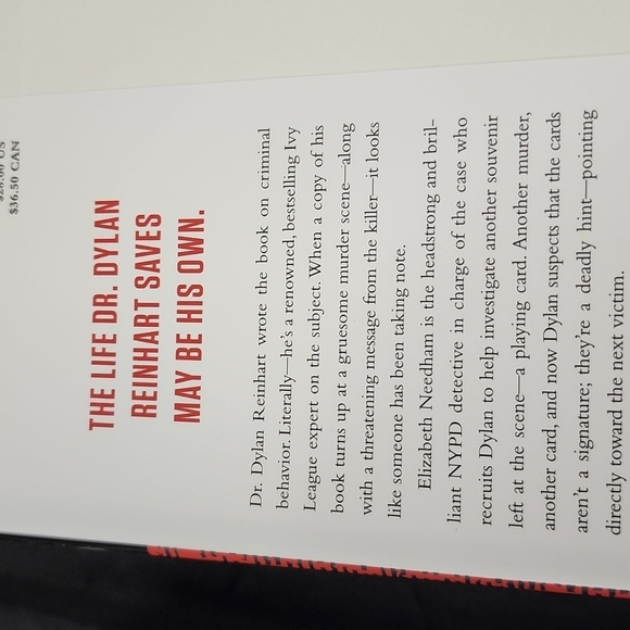 Murder games by James Patterson a thriller hard back - Picture 3 of 4